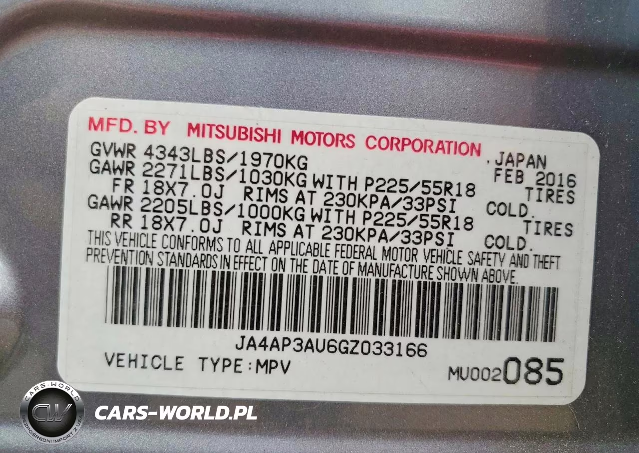 2016 Mitsubishi Outlander Sport Es VIN:JA4AP3AU6GZ033166 - 13