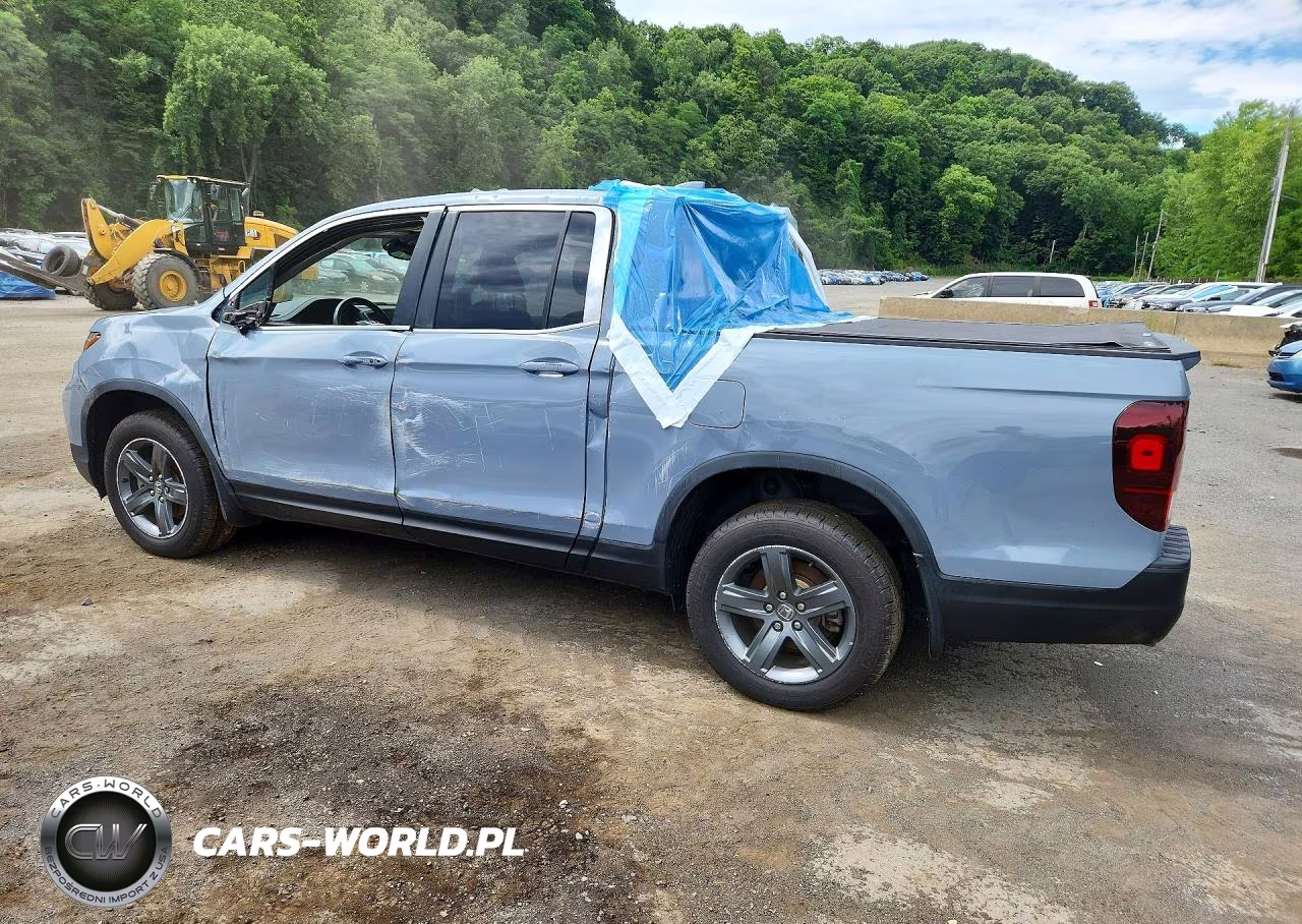2022 Honda Ridgeline Rtl VIN:5FPYK3F54NB033990 - 2