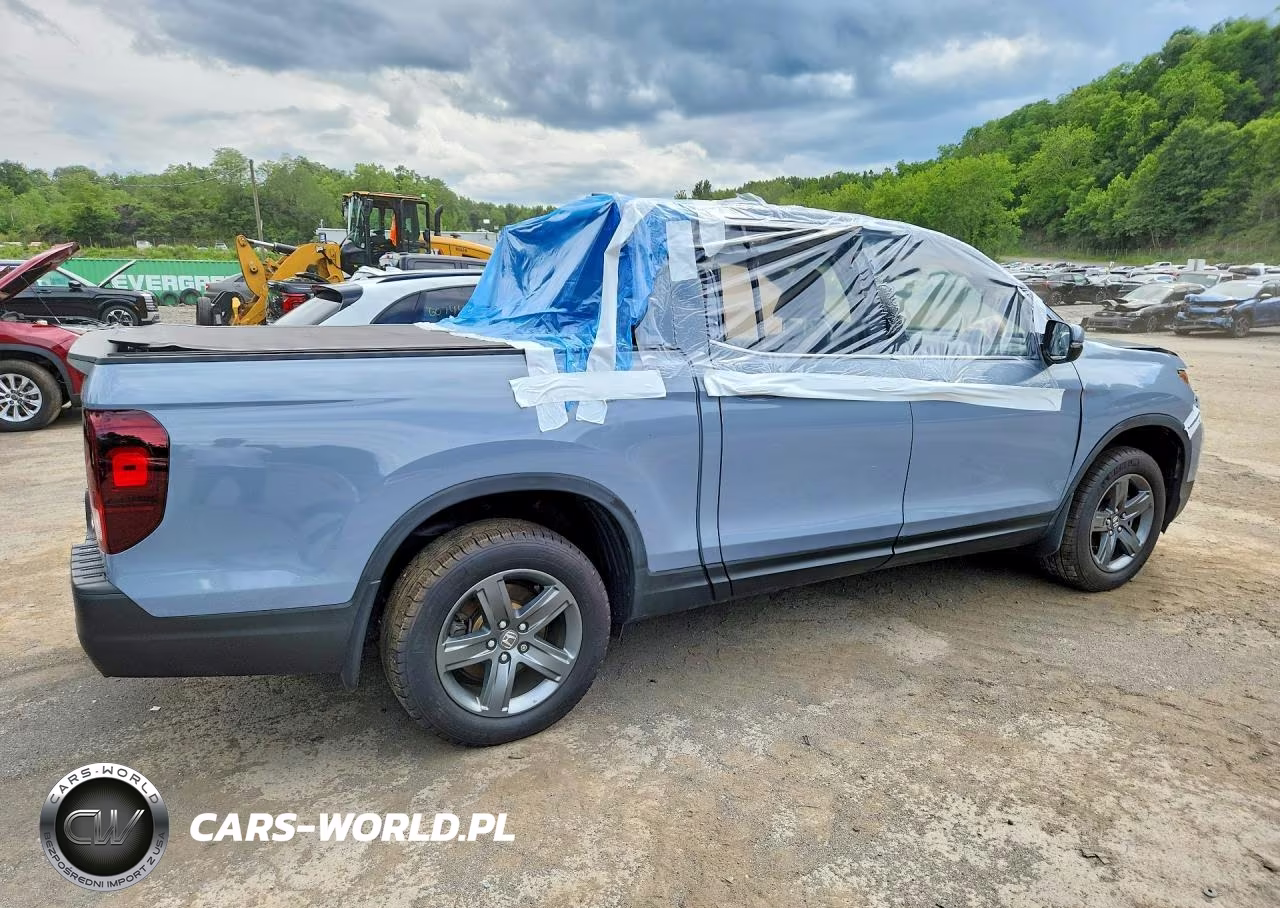 2022 Honda Ridgeline Rtl VIN:5FPYK3F54NB033990 - 3