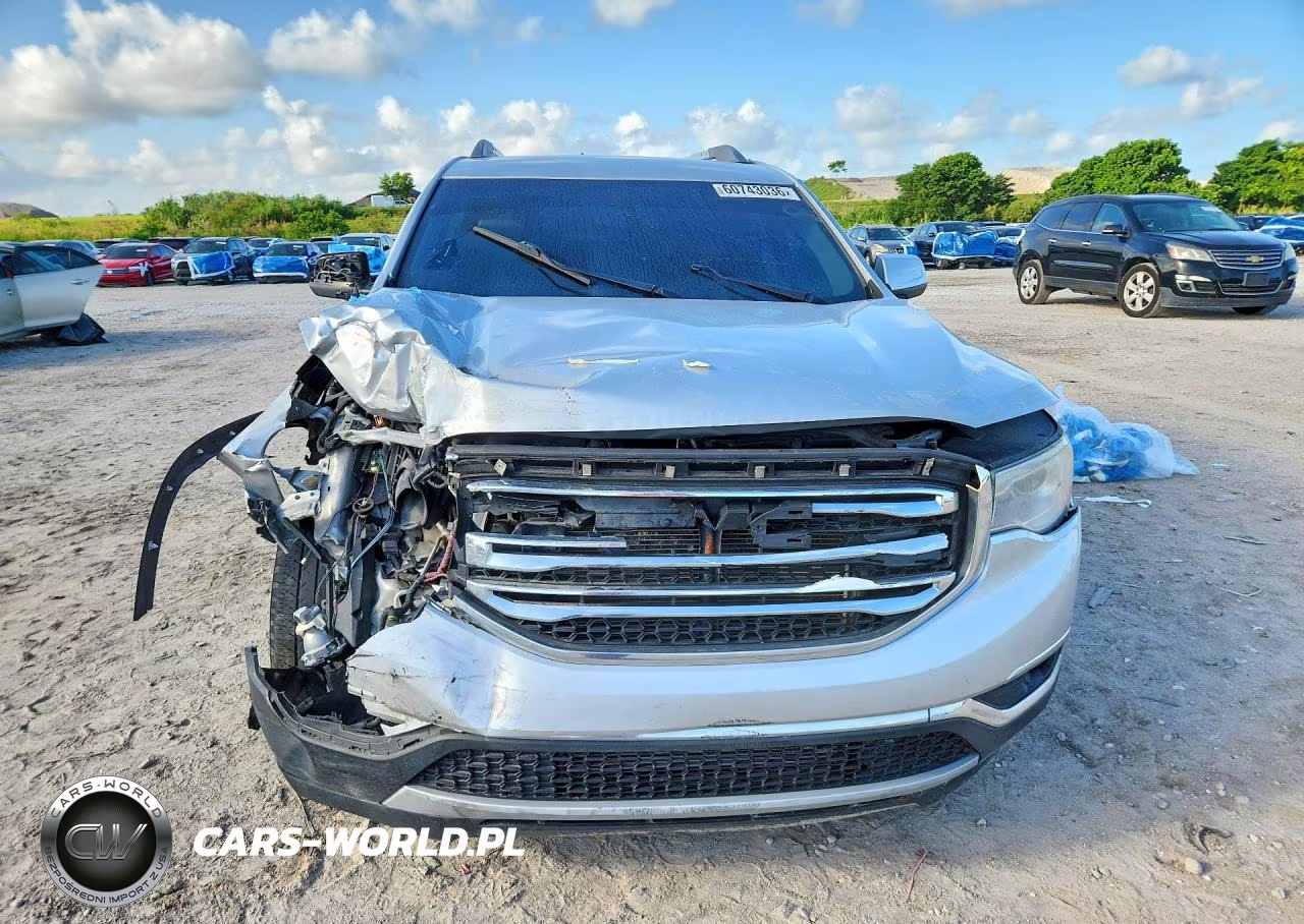 2017 GMC Acadia Slt-1 VIN:1GKKNMLS6HZ156635 - 5
