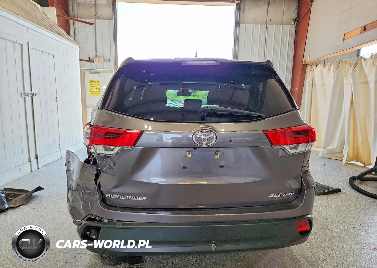 2019 Toyota Highlander Xle VIN:5TDJZRFH7KS630044 - 6