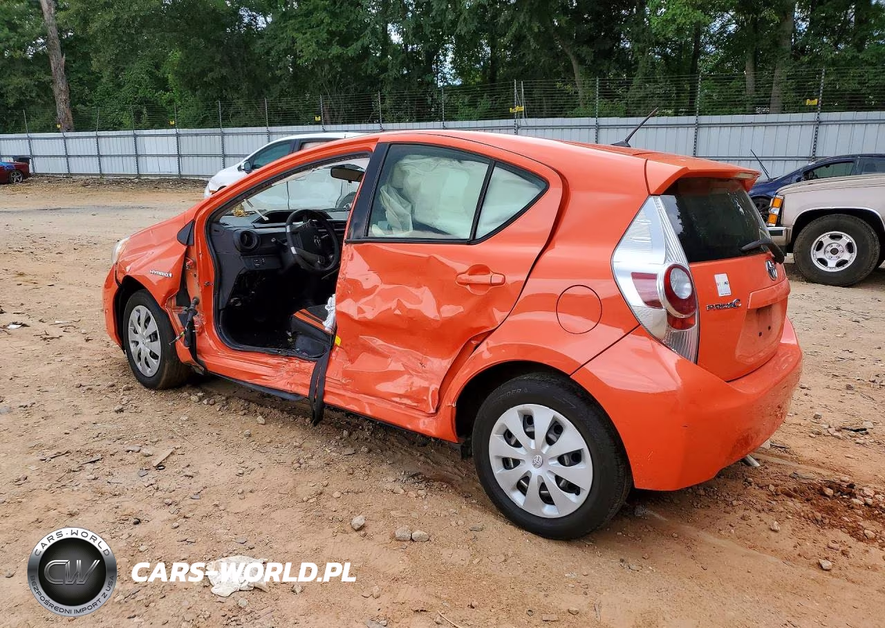 2012 Toyota Prius C Two VIN:JTDKDTB38C1028679 - 2
