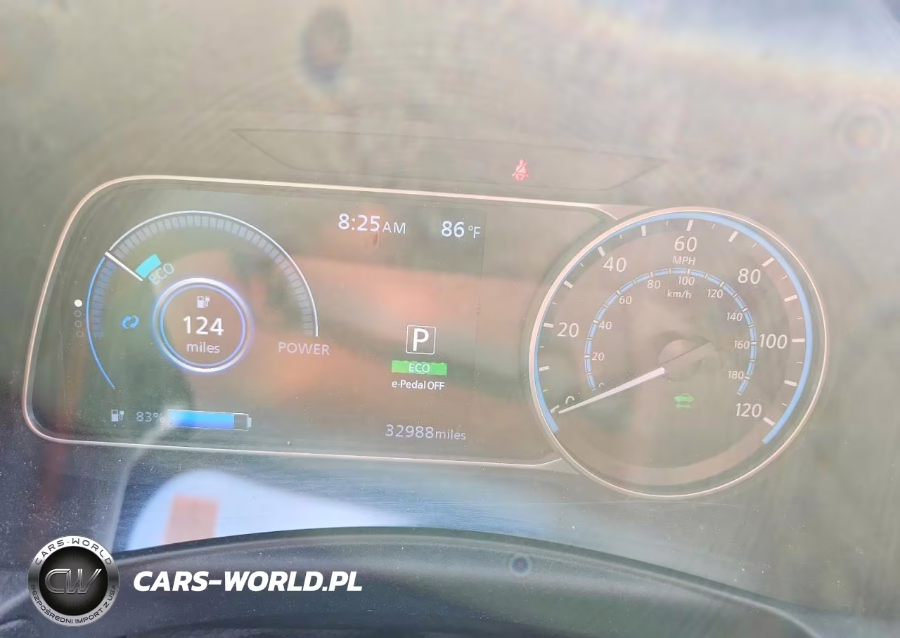 2020 Nissan Leaf Sv VIN:1N4AZ1CP6LC308677 - 9