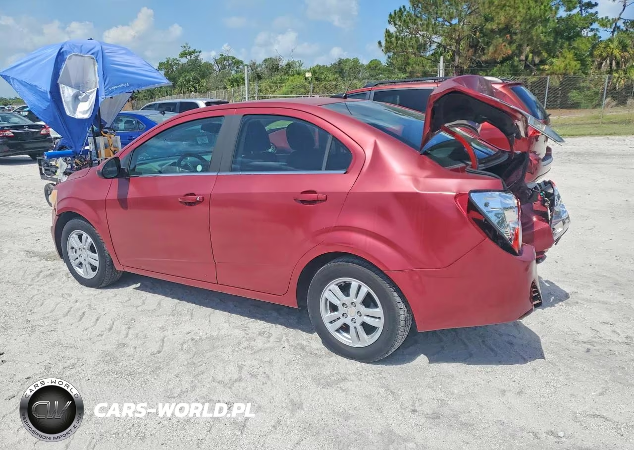 2014 Chevrolet Sonic Lt VIN:1G1JC5SHXE4101793 - 2