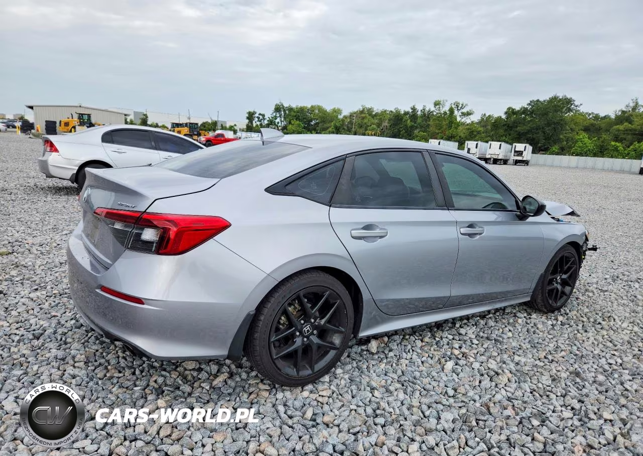 2022 Honda Civic Sport VIN:2HGFE2F58NH540663 - 3