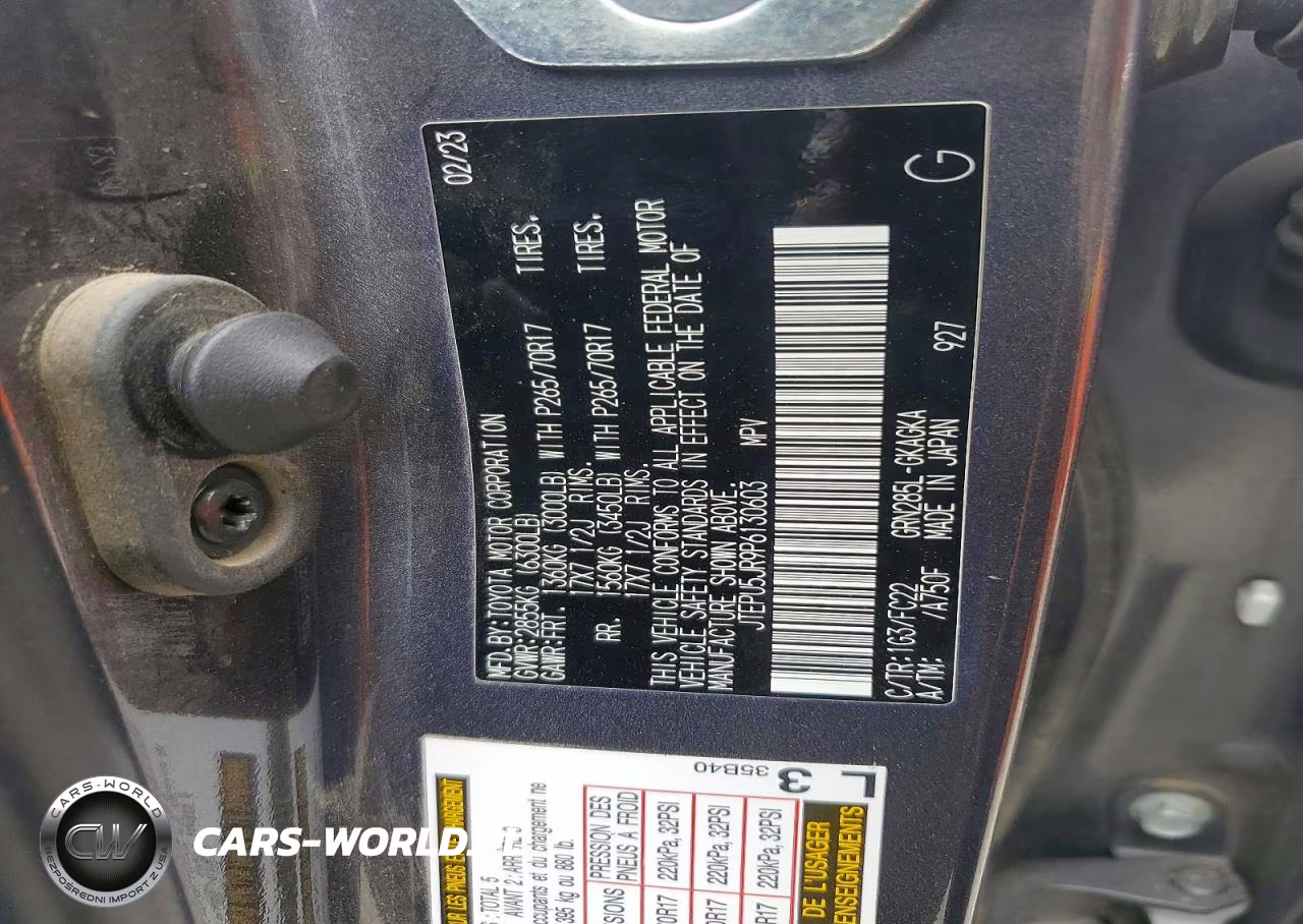 2023 Toyota 4Runner Trd Off-Road VIN:JTEPU5JR9P6130603 - 12
