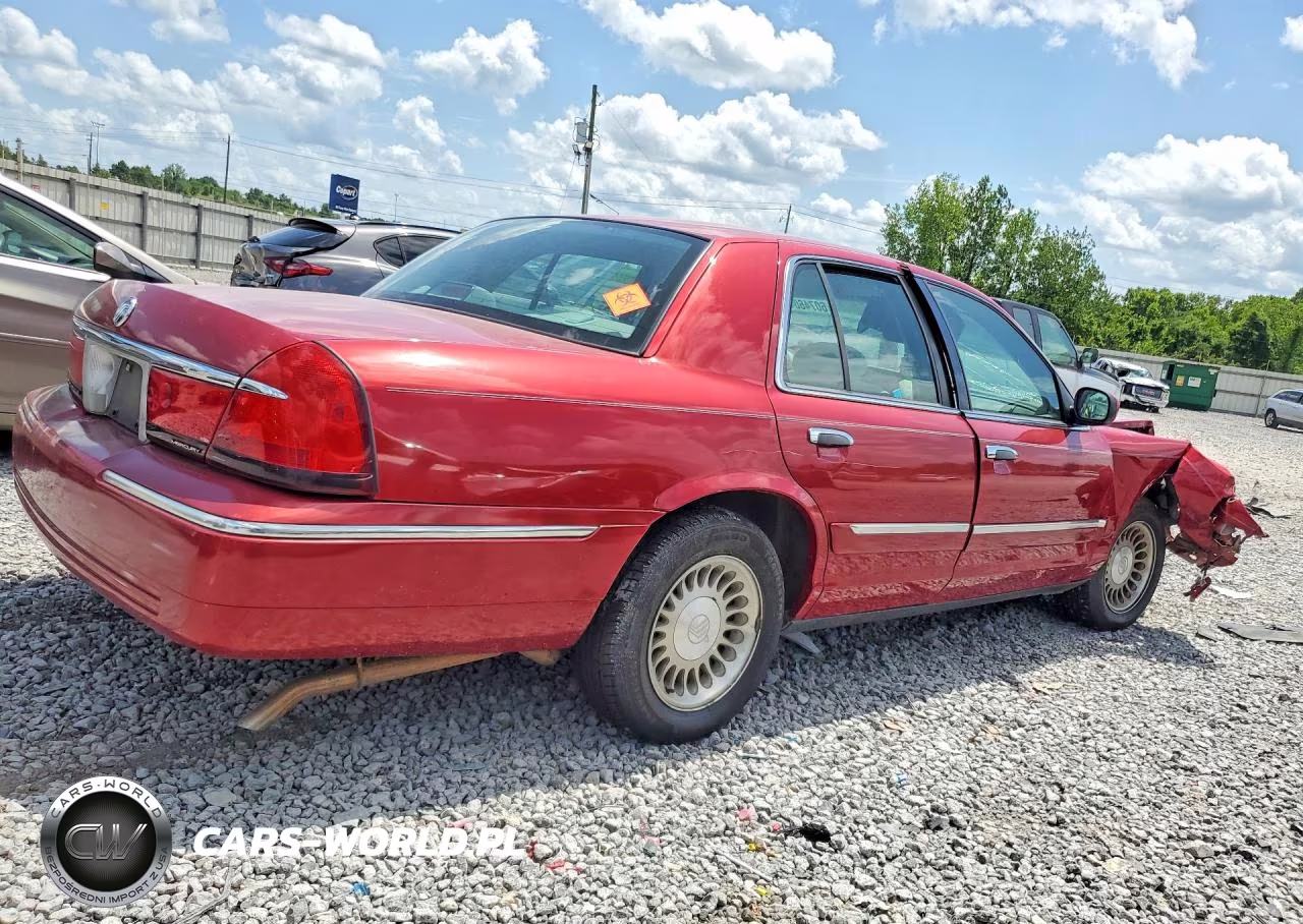 2000 Mercury Grand Marquis Gs VIN:2MEFM74W0YX662811 - 3