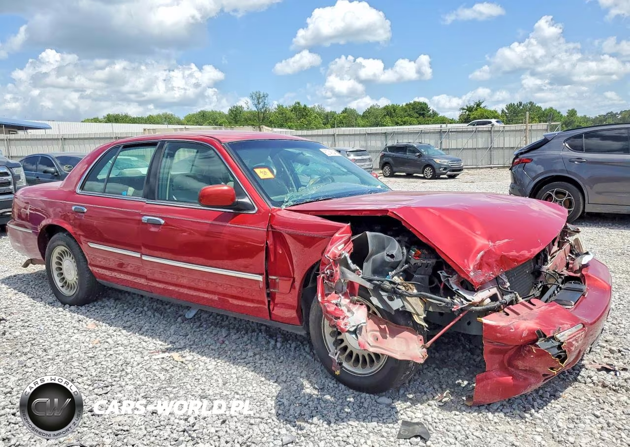 2000 Mercury Grand Marquis Gs VIN:2MEFM74W0YX662811 - 4