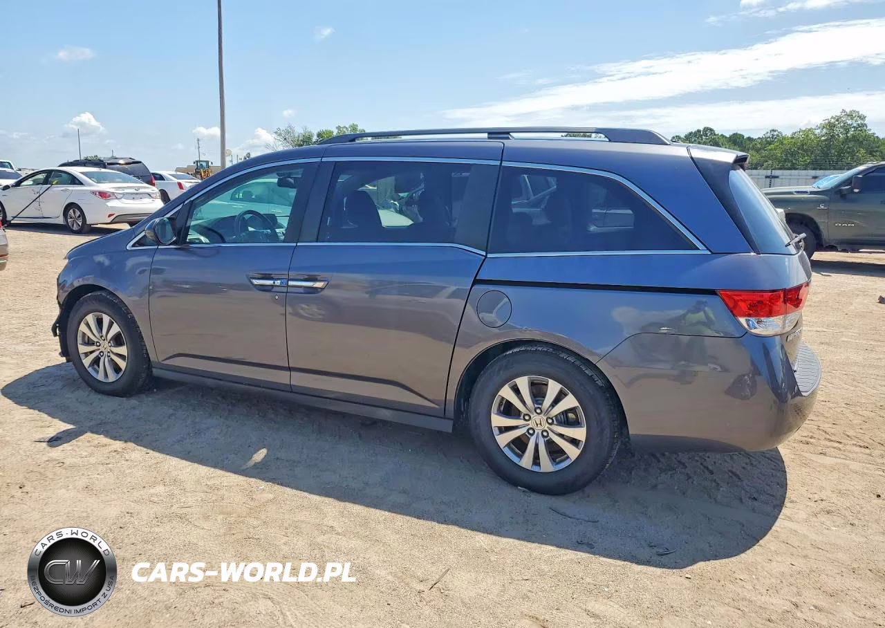 2016 Honda Odyssey Exl VIN:5FNRL5H6XGB075739 - 2