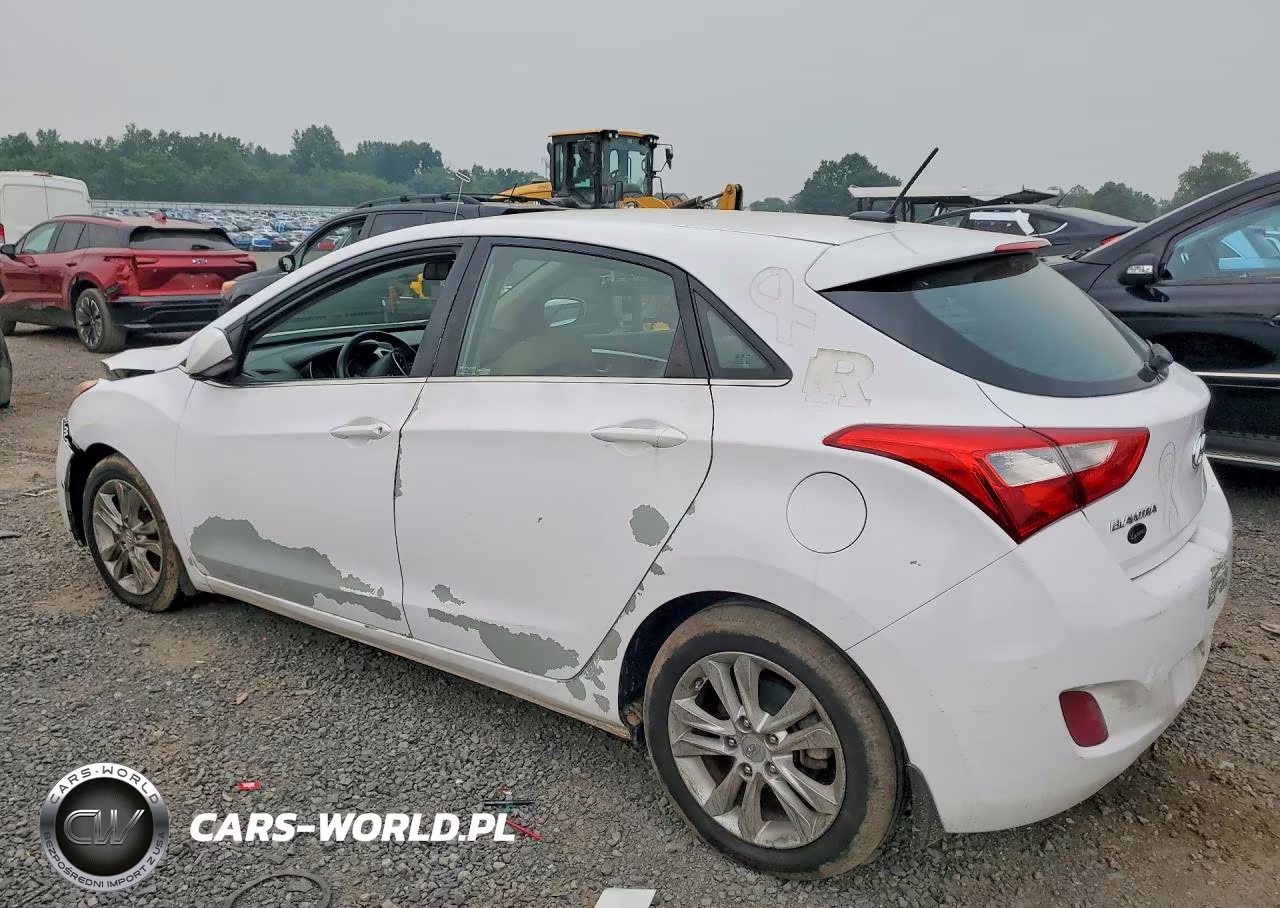 2014 Hyundai Elantra Gt Base VIN:KMHD35LH2EU166684 - 2