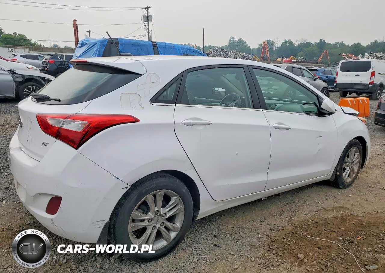 2014 Hyundai Elantra Gt Base VIN:KMHD35LH2EU166684 - 3