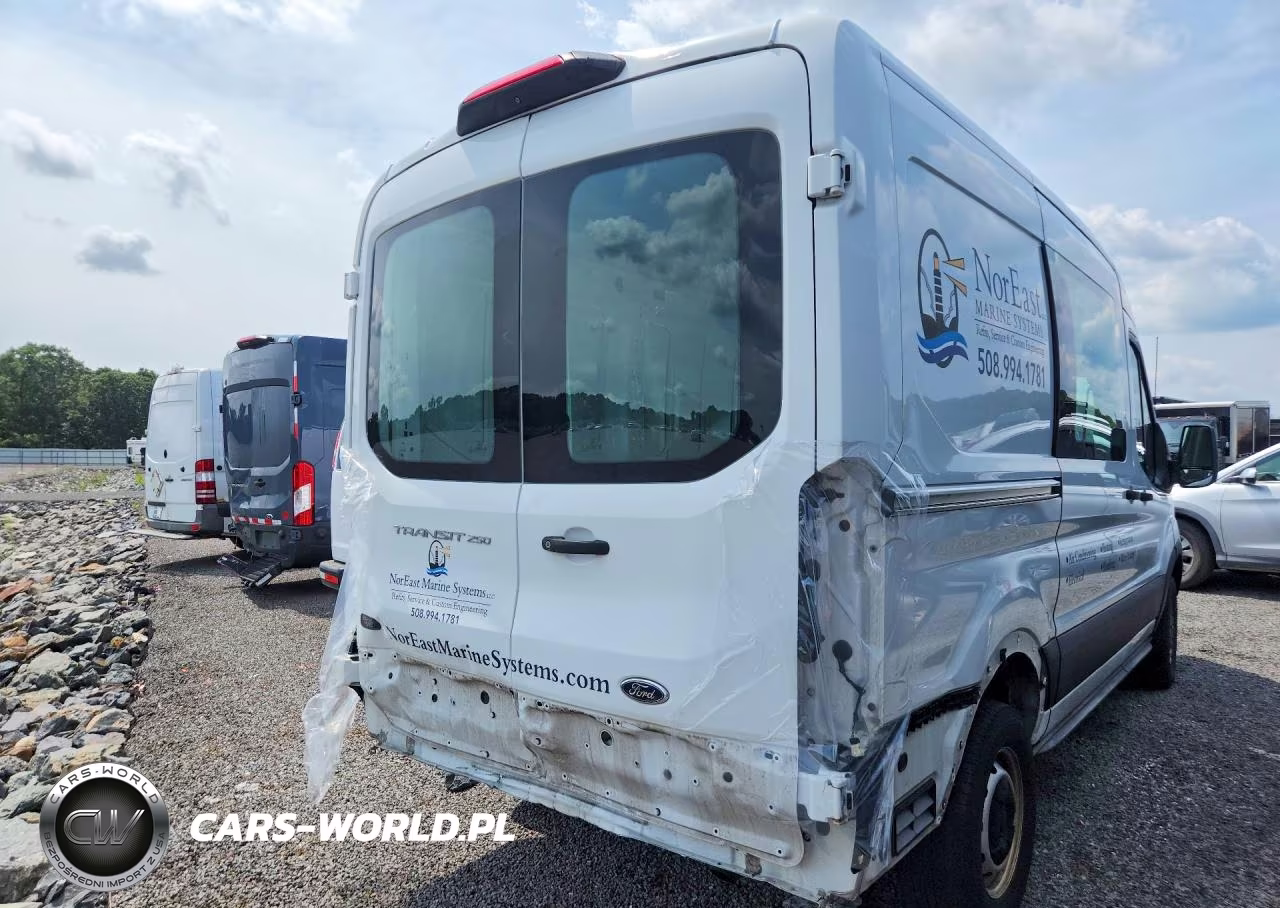 2019 Ford Transit 250 Delivery Van VIN:1FTYR1CM8KKB75021 - 3