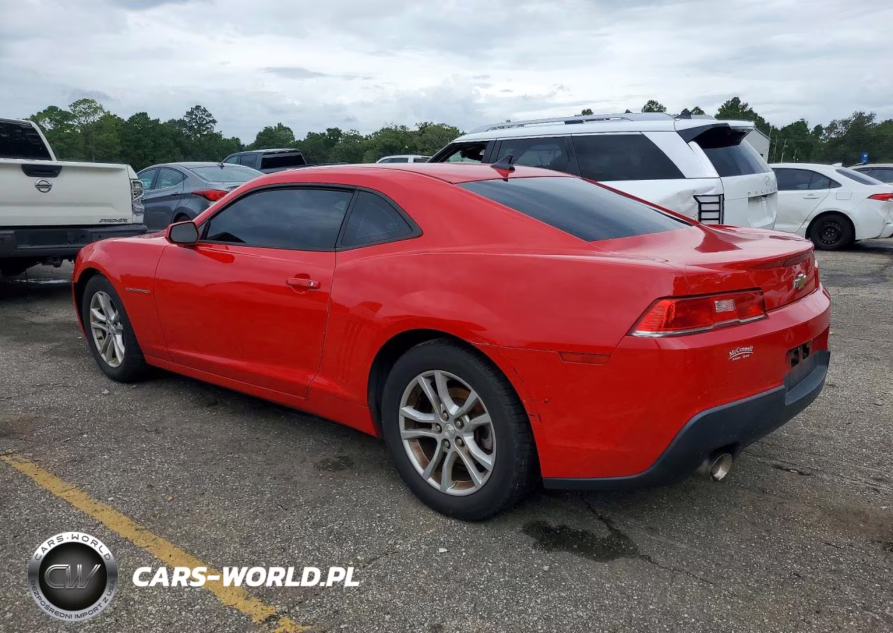 2015 Chevrolet Camaro Ls VIN:2G1FB1E31F9256586 - 2