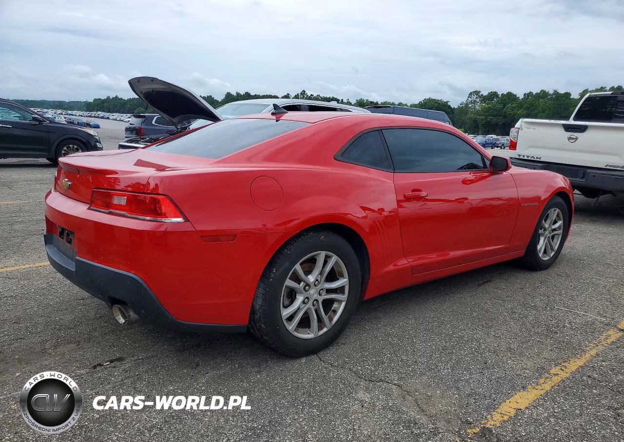 2015 Chevrolet Camaro Ls VIN:2G1FB1E31F9256586 - 3