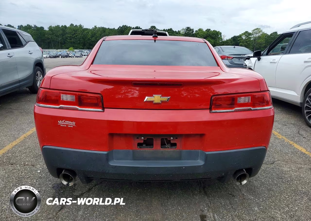 2015 Chevrolet Camaro Ls VIN:2G1FB1E31F9256586 - 6
