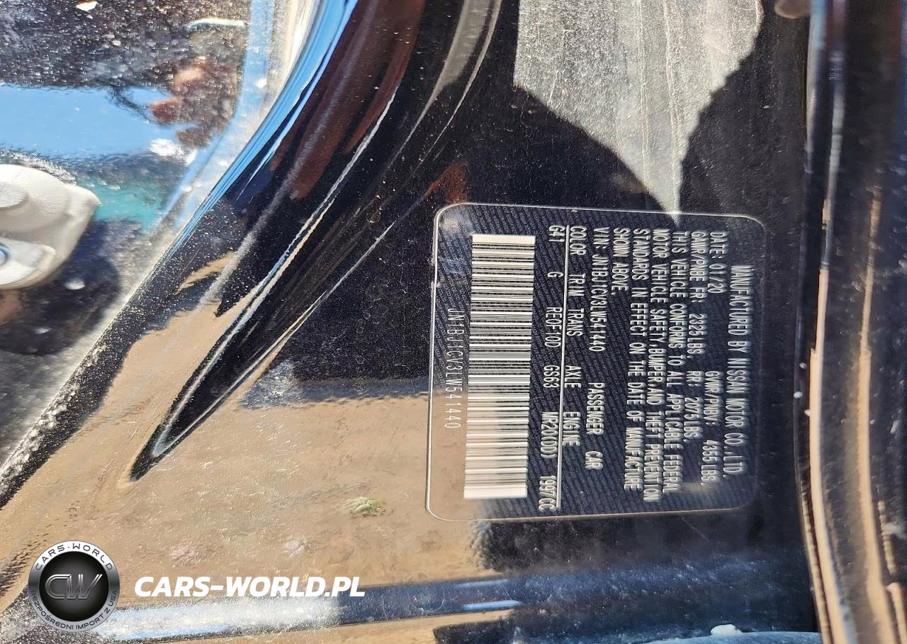 2020 Nissan Rogue Sport S VIN:JN1BJ1CV3LW541440 - 13