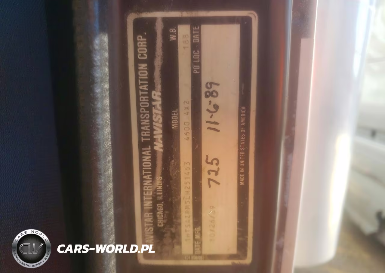 1990 International 4600 Box Truck VIN:1HTSAZPM5LH251463 - 11