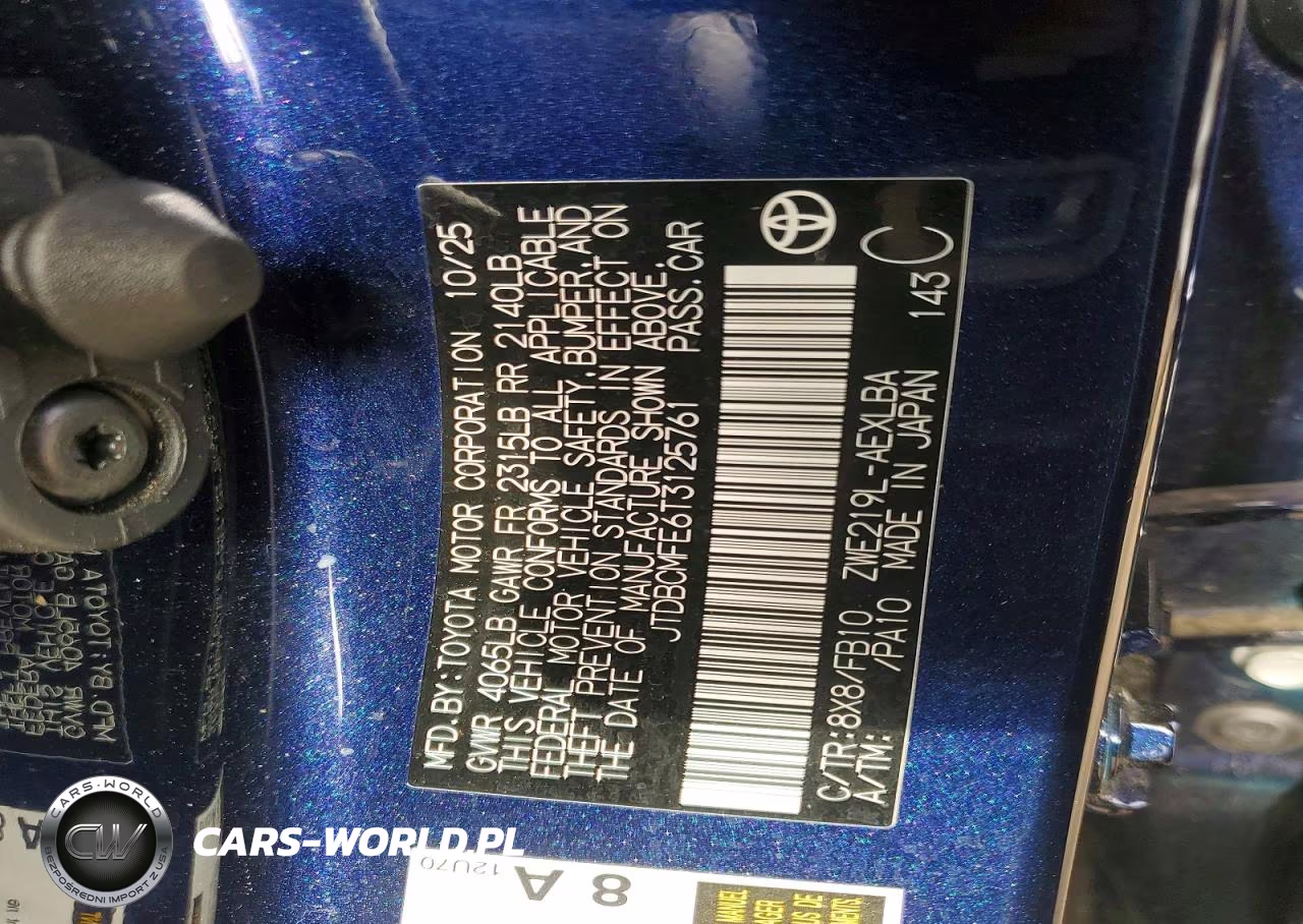 2026 Toyota Corolla Hybrid Le VIN:JTDBCMFE6T3125761 - 13