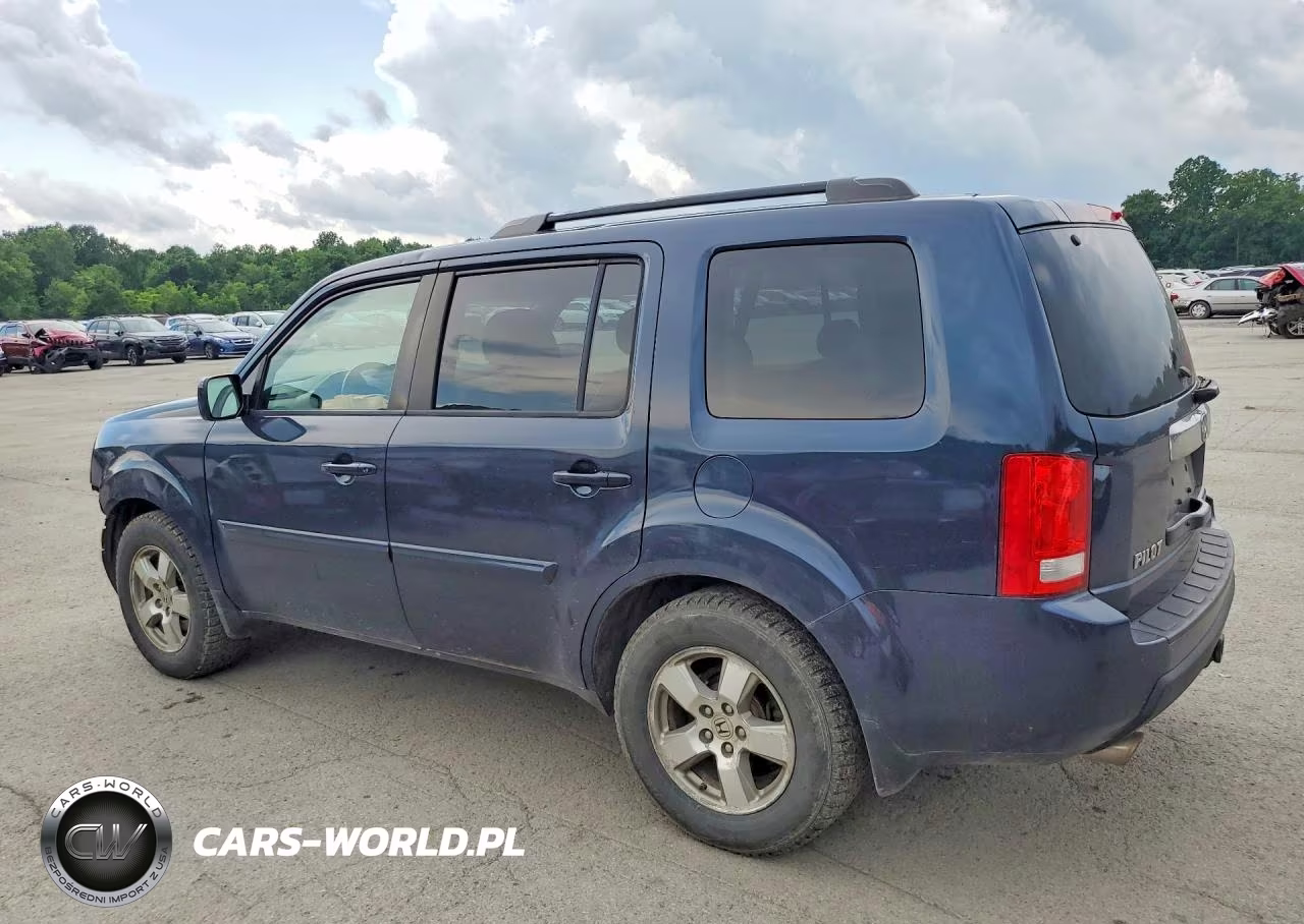 2011 Honda Pilot Exln VIN:5FNYF4H75BB040346 - 2