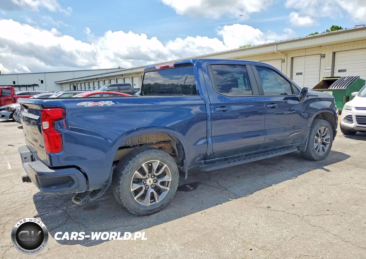 2021 Chevrolet Silverado K1500 Rst VIN:1GCUYEET2MZ264199 - 3