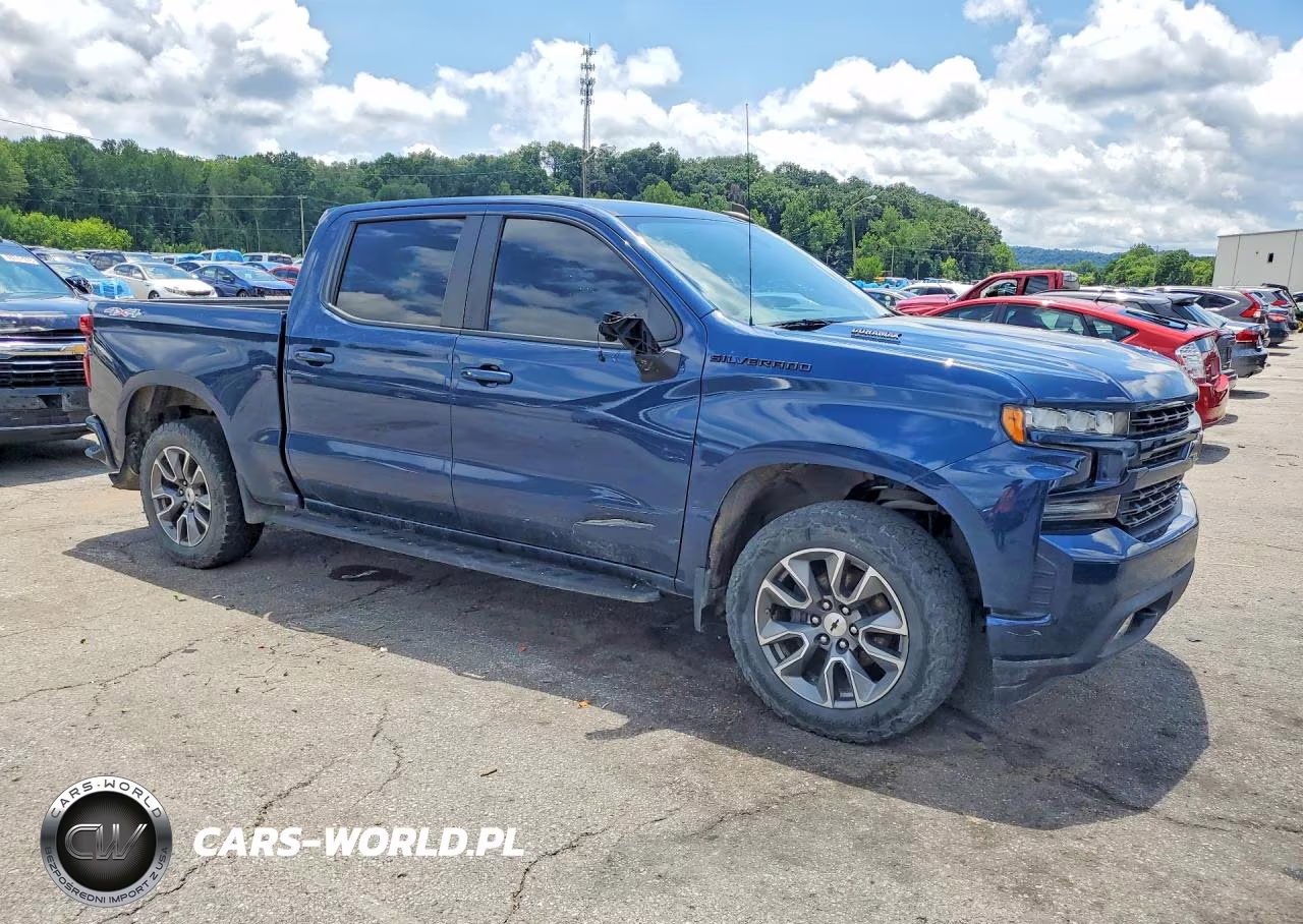 2021 Chevrolet Silverado K1500 Rst VIN:1GCUYEET2MZ264199 - 4