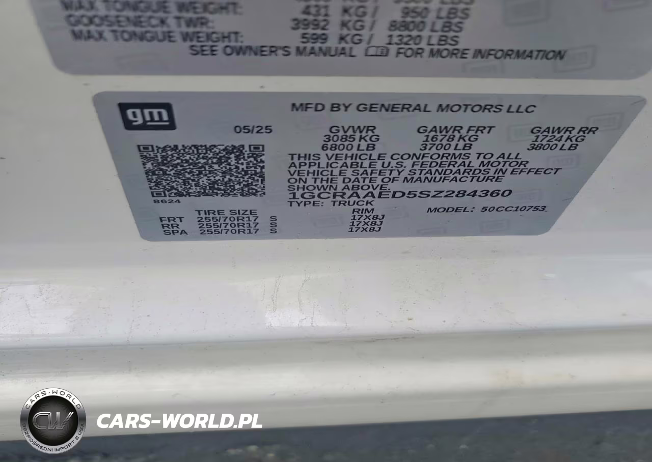 2025 Chevrolet Silverado C1500 VIN:1GCRAAED5SZ284360 - 13