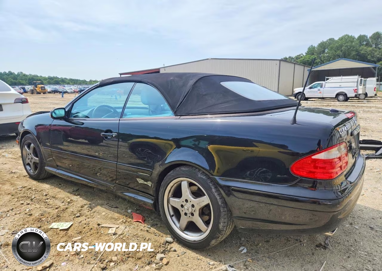 2003 Mercedes-Benz Clk 430 VIN:WDBLK70G23T138377 - 2