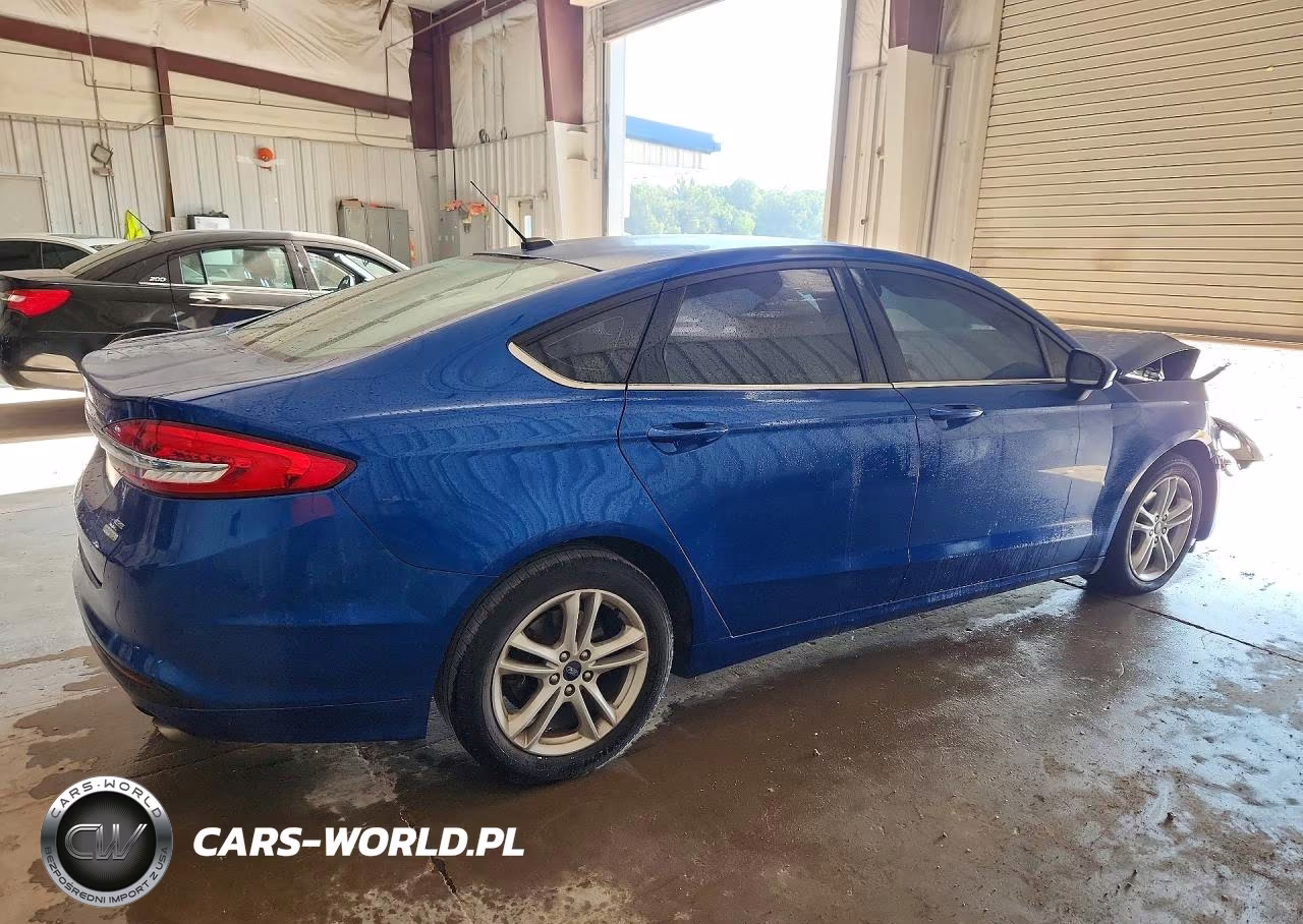 2018 Ford Fusion Se VIN:3FA6P0HDXJR230049 - 3