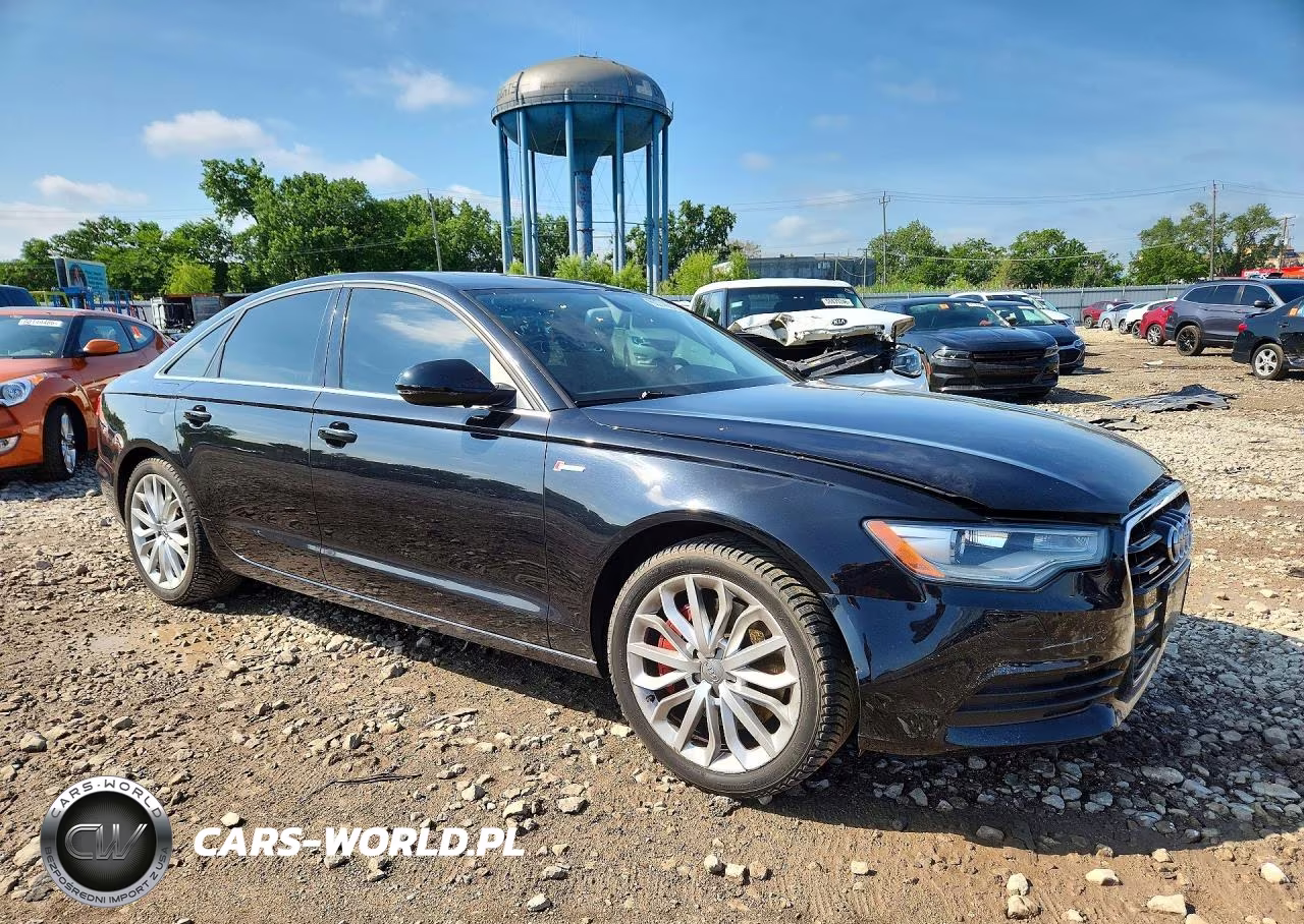 2014 Audi A6 Premium Plus VIN:WAUFGAFC6EN075483 - 4