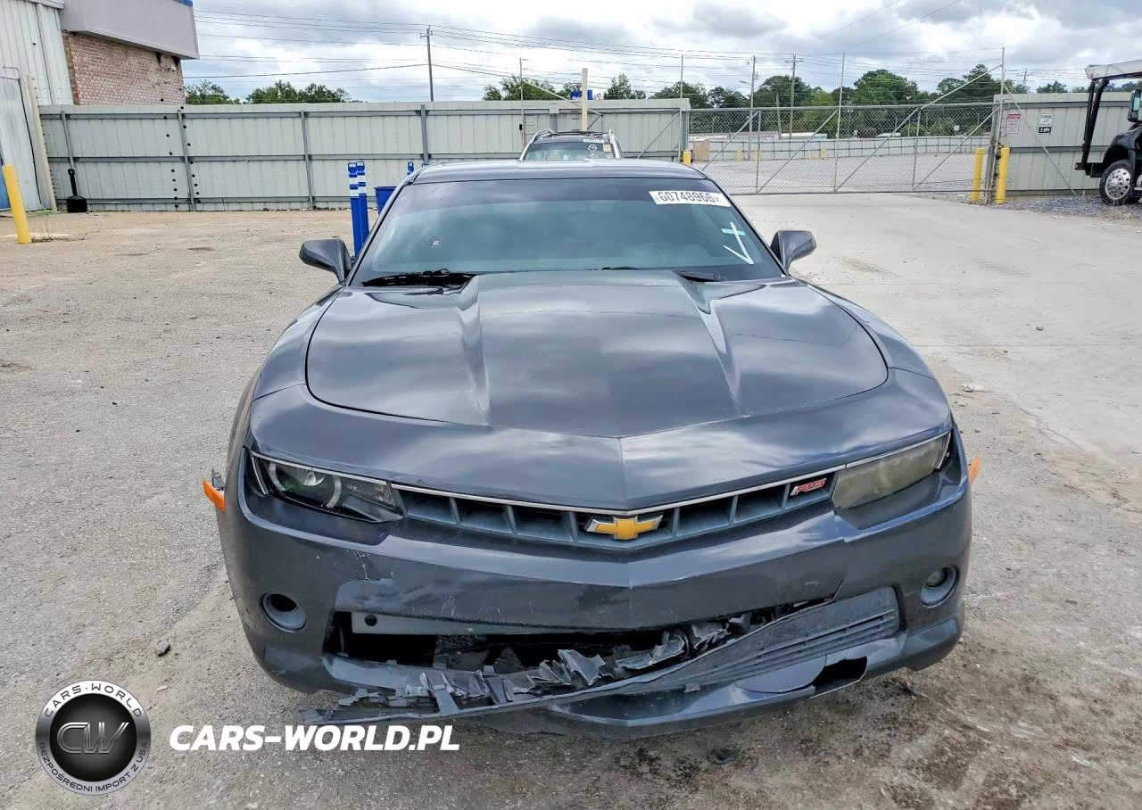 2014 Chevrolet Camaro Lt VIN:2G1FB1E36E9281921 - 5