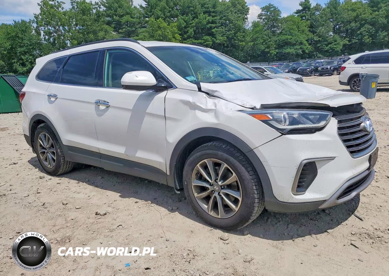 2017 Hyundai Santa Fe Se VIN:KM8SM4HF4HU235627 - 4