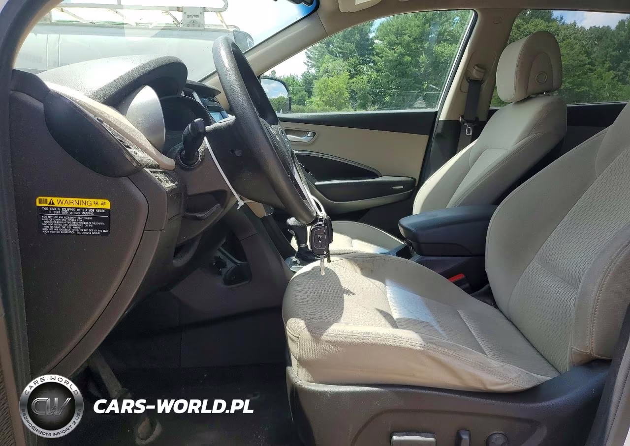 2017 Hyundai Santa Fe Se VIN:KM8SM4HF4HU235627 - 7