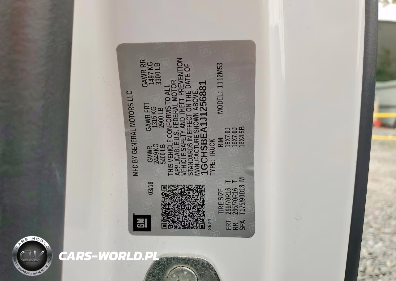 2018 Chevrolet Colorado VIN:1GCHSBEA1J1256881 - 12