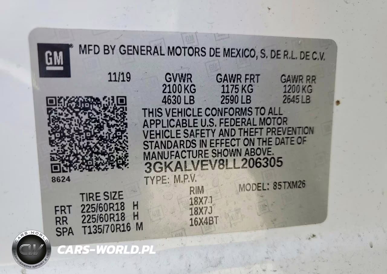 2020 GMC Terrain Slt VIN:3GKALVEV8LL206305 - 13