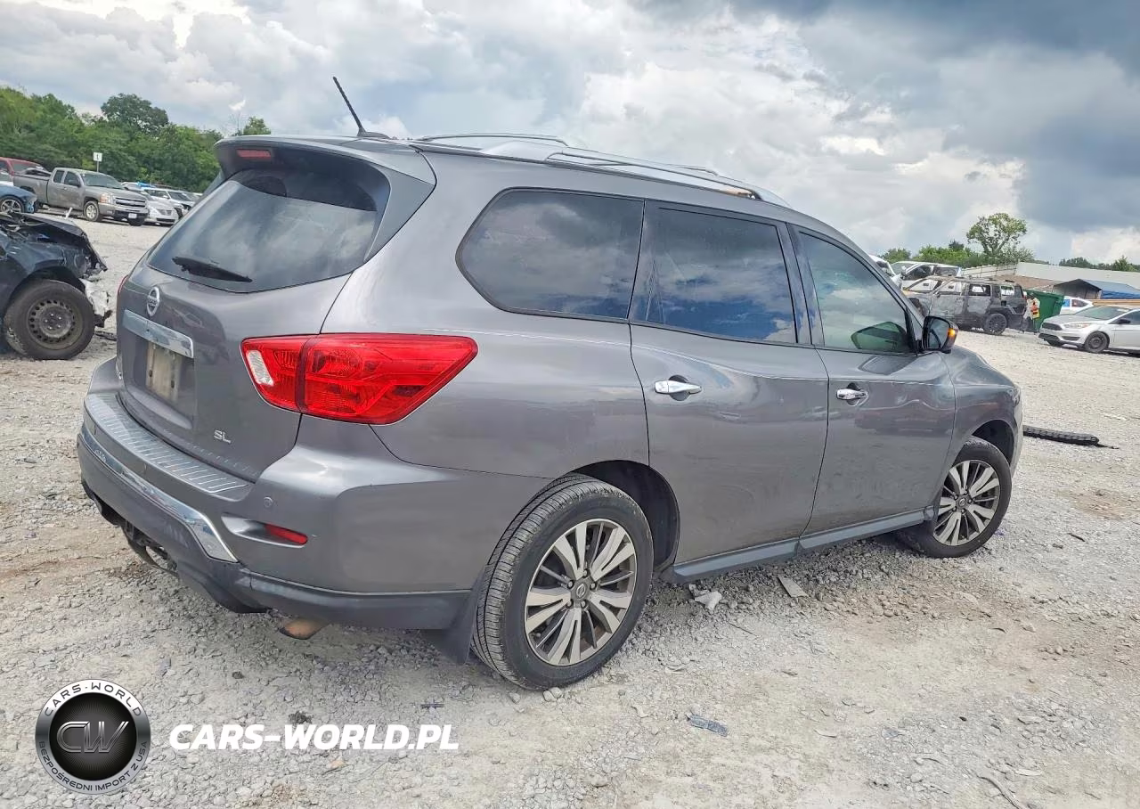 2017 Nissan Pathfinder Sl VIN:5N1DR2MN1HC627353 - 3