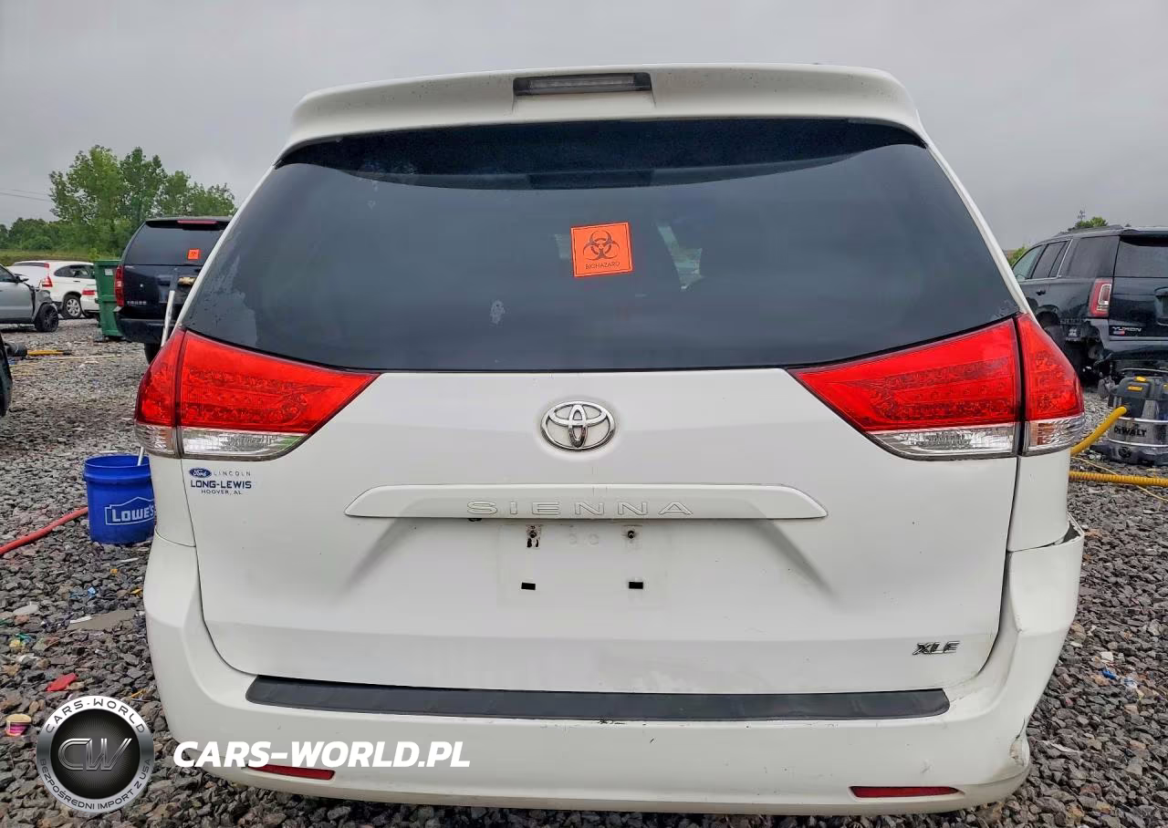 2012 Toyota Sienna Xle 8-Passenger VIN:5TDYK3DC8CS212018 - 6