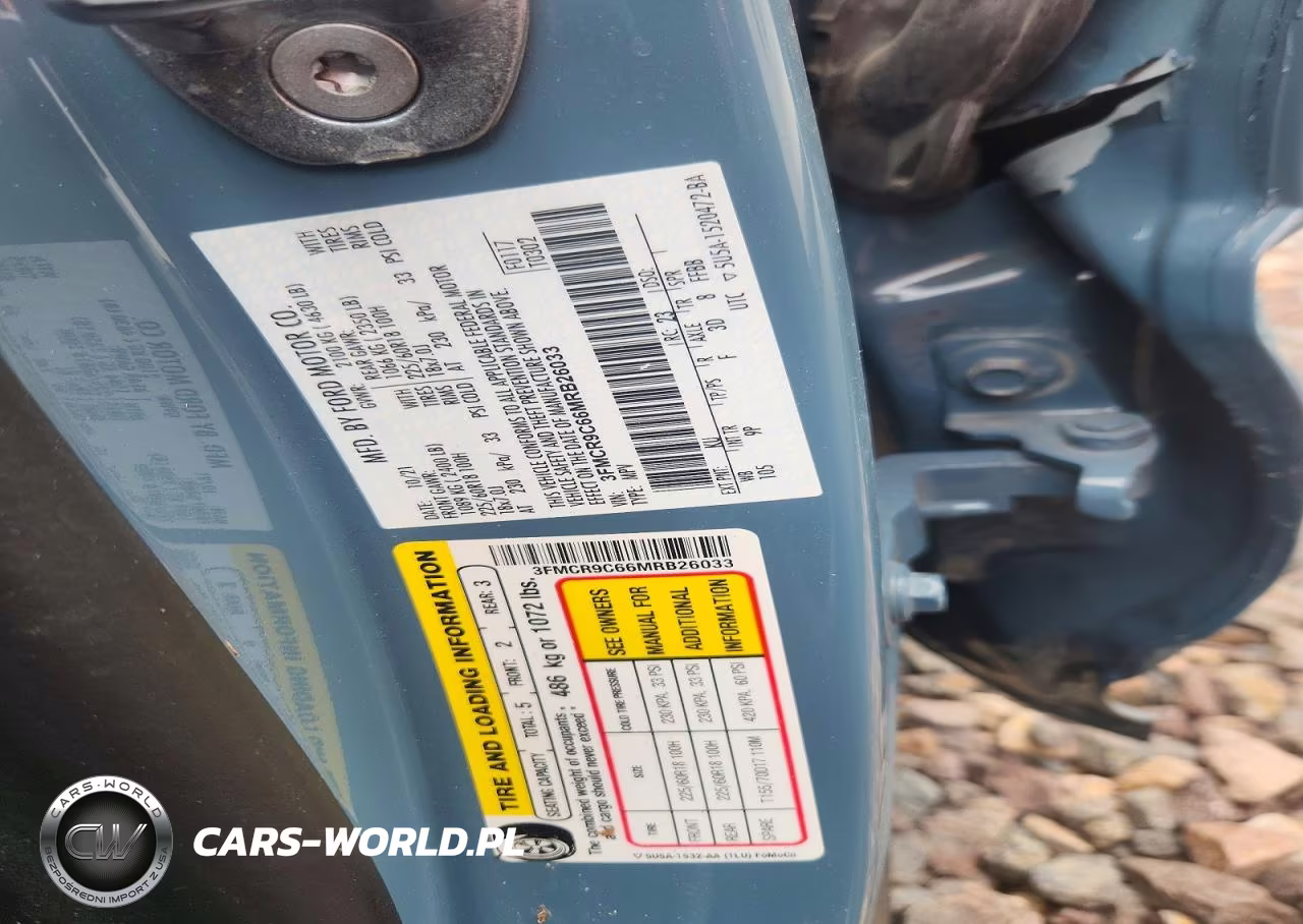 2021 Ford Bronco Sport Outer Banks VIN:3FMCR9C66MRB26033 - 14