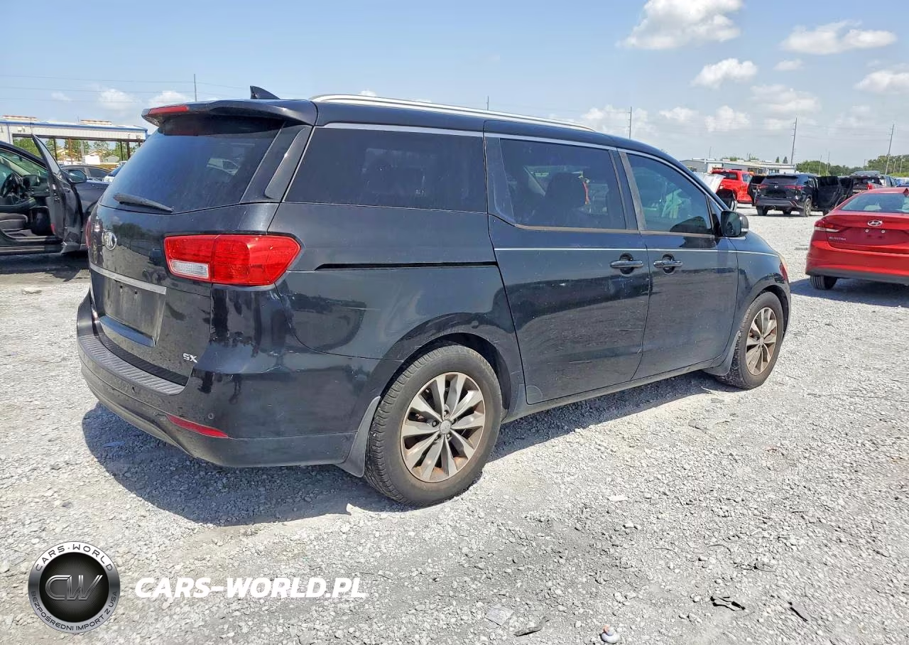 2016 Kia Sedona Sx VIN:KNDMC5C1XG6145936 - 3
