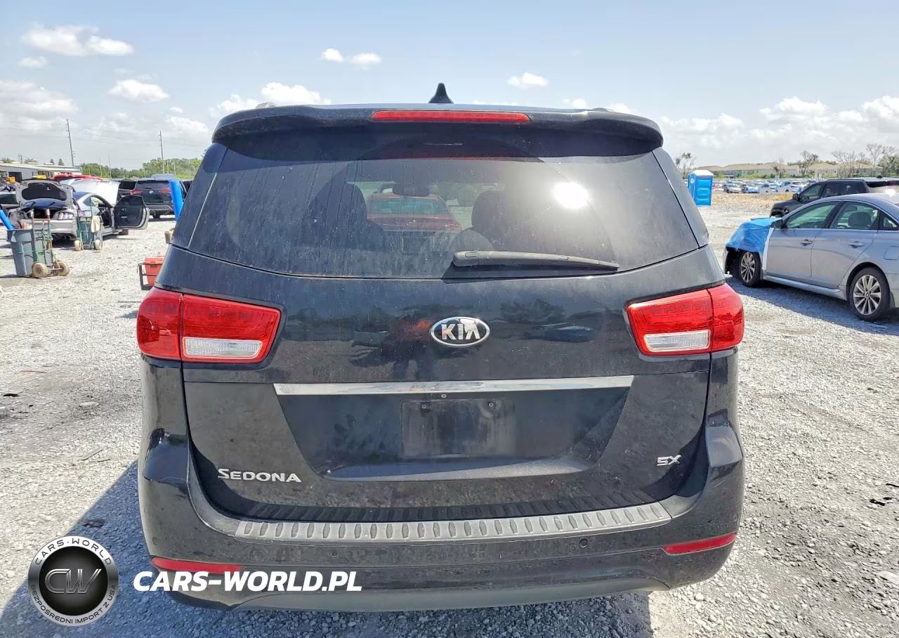 2016 Kia Sedona Sx VIN:KNDMC5C1XG6145936 - 6