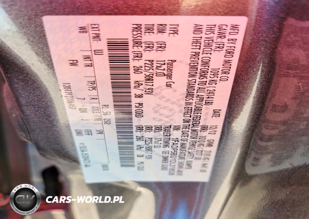 2013 Ford C-Max Hybr VIN:1FADP5BU1DL518526 - 12