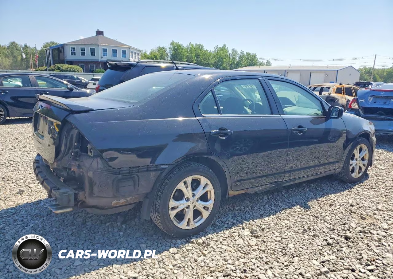 2012 Ford Fusion Se VIN:3FAHP0HA3CR153803 - 3
