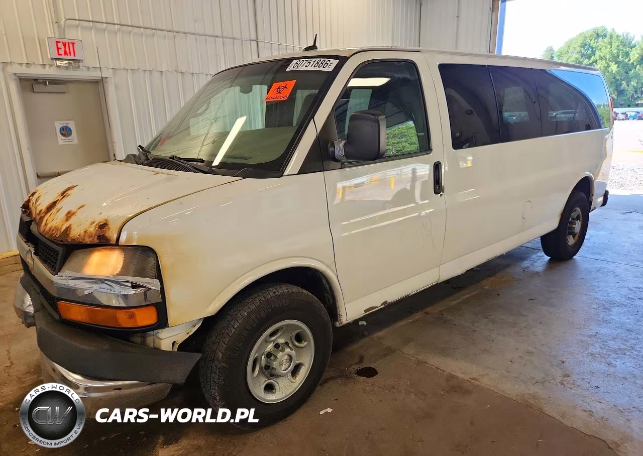 2013 Chevrolet Express G3500 Lt VIN:1GAZG1FG3D1170326 - 1