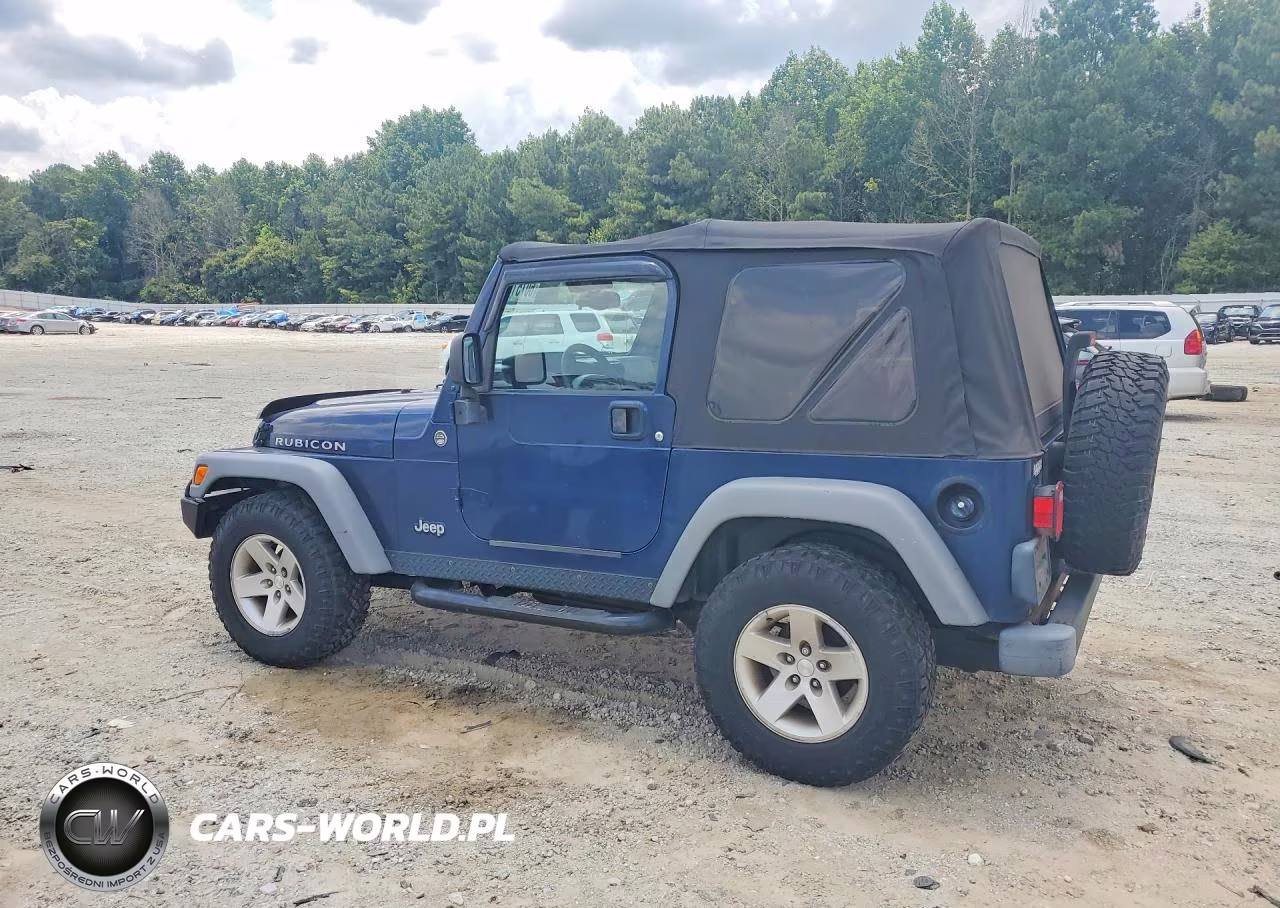 2005 Jeep Wrangler - Tj Rubicon VIN:1J4FA69S65P306045 - 2
