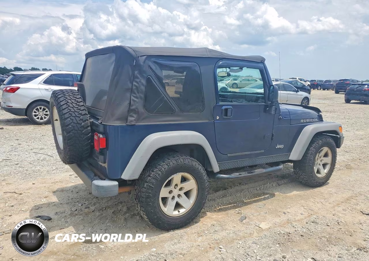 2005 Jeep Wrangler - Tj Rubicon VIN:1J4FA69S65P306045 - 3