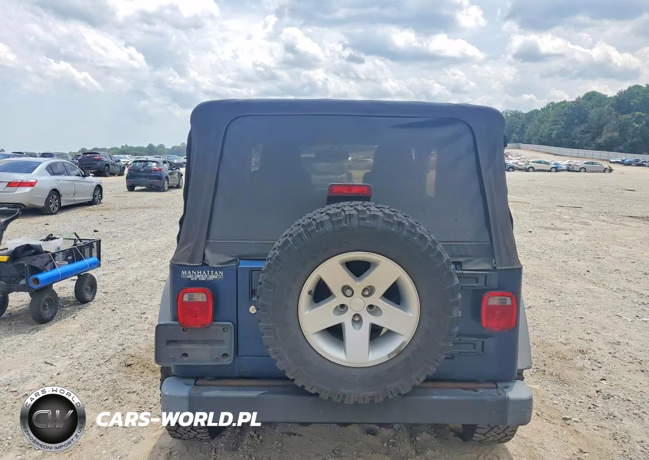 2005 Jeep Wrangler - Tj Rubicon VIN:1J4FA69S65P306045 - 6