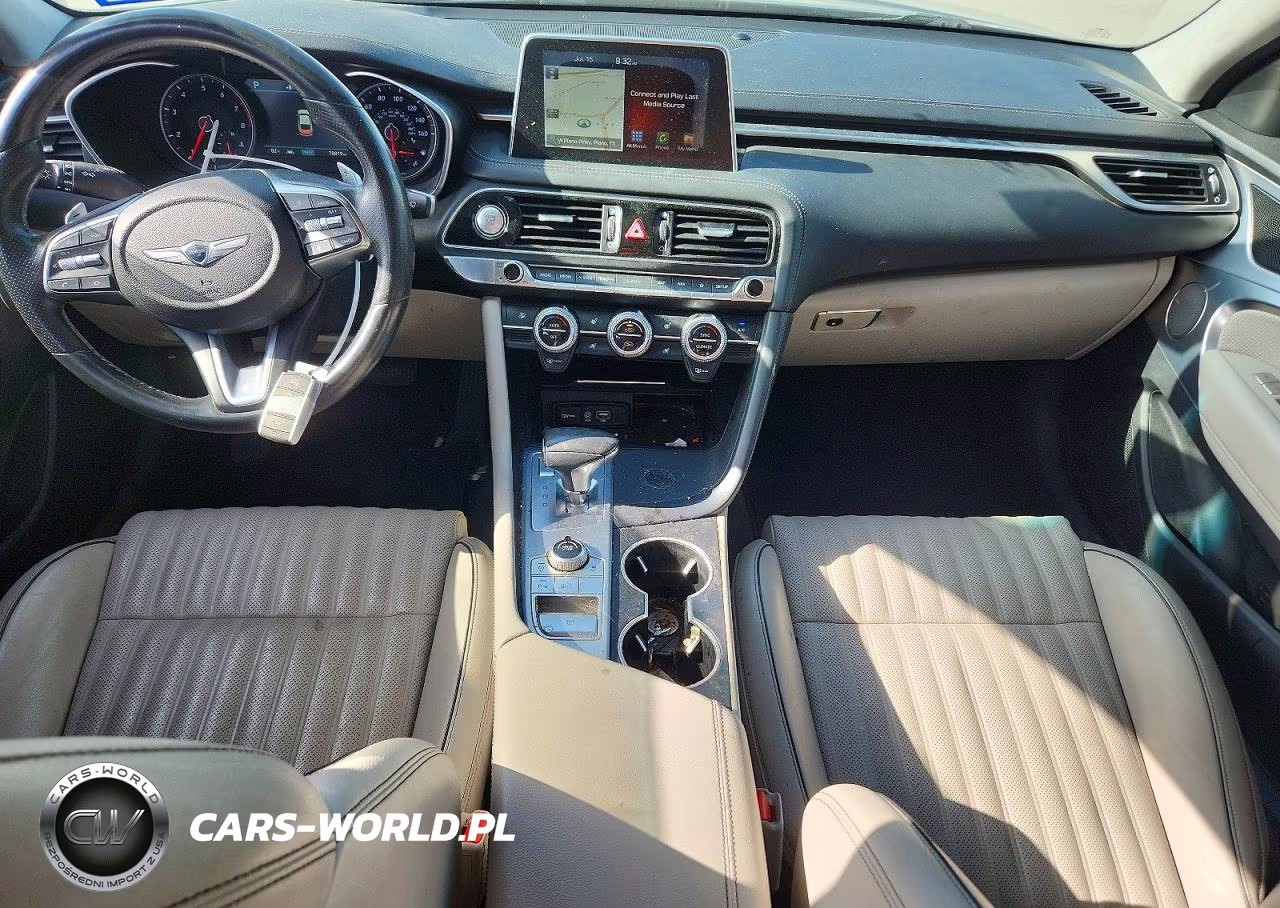 2019 Genesis G70 Elite VIN:KMTG34LA9KU012842 - 8