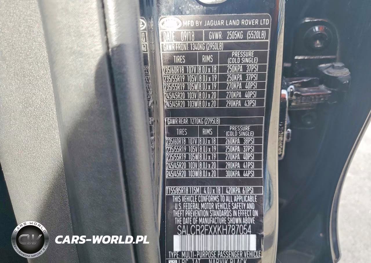 2019 Land Rover Discovery Sport Hse VIN:SALCR2FXXKH787054 - 13