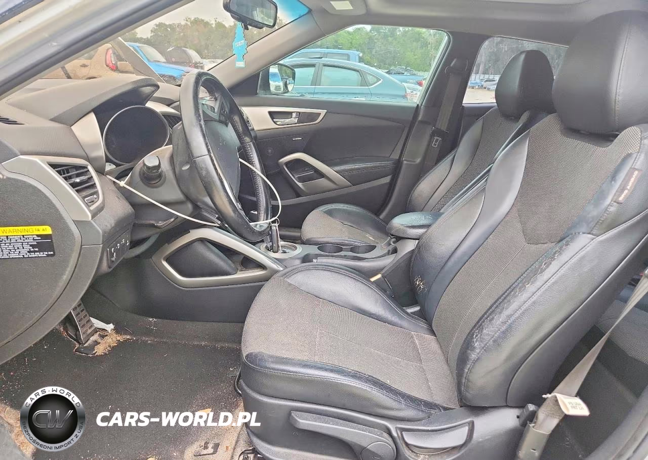 2014 Hyundai Veloster Base VIN:KMHTC6AD0EU194940 - 7