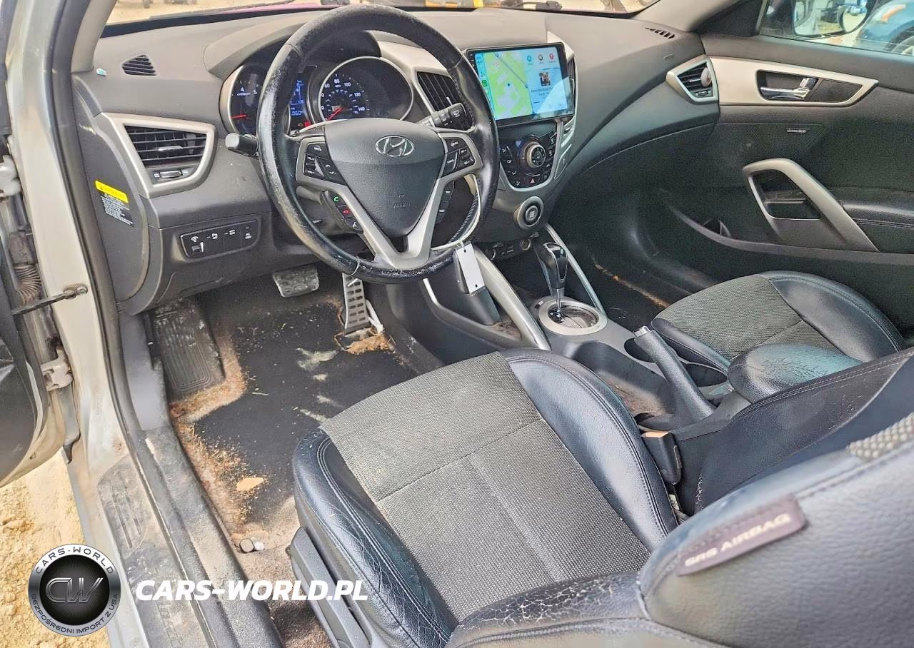 2014 Hyundai Veloster Base VIN:KMHTC6AD0EU194940 - 8