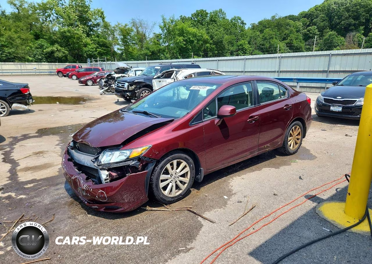 2012 Honda Civic Ex – zdjęcie 1 z 12